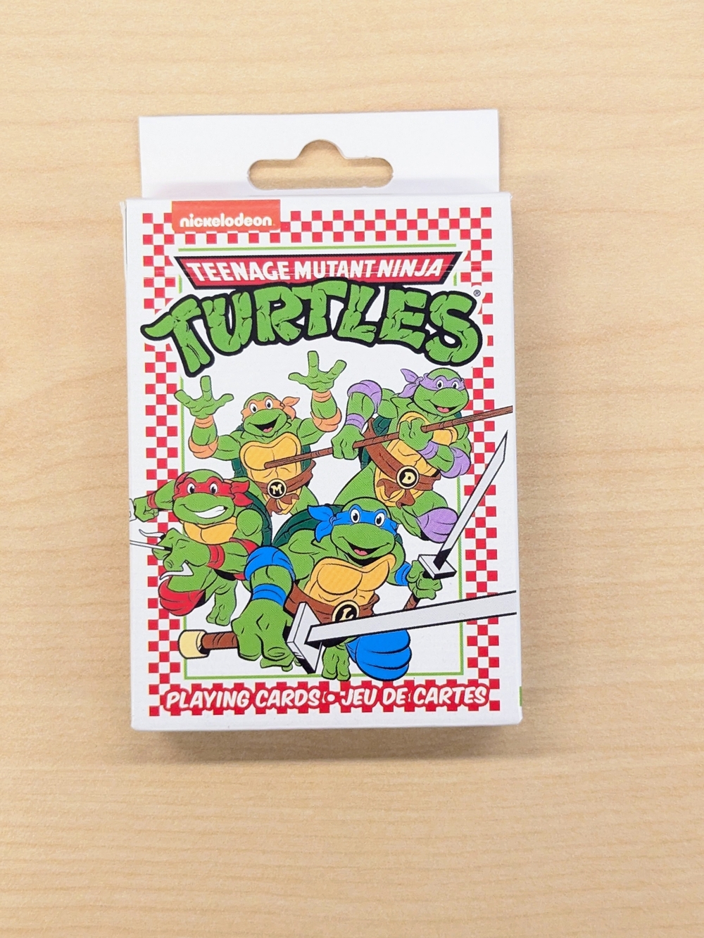 AQUARIUS Teenage Mutant Ninja Turtles Pizza Playing Cards – TMNT Themed Deck
